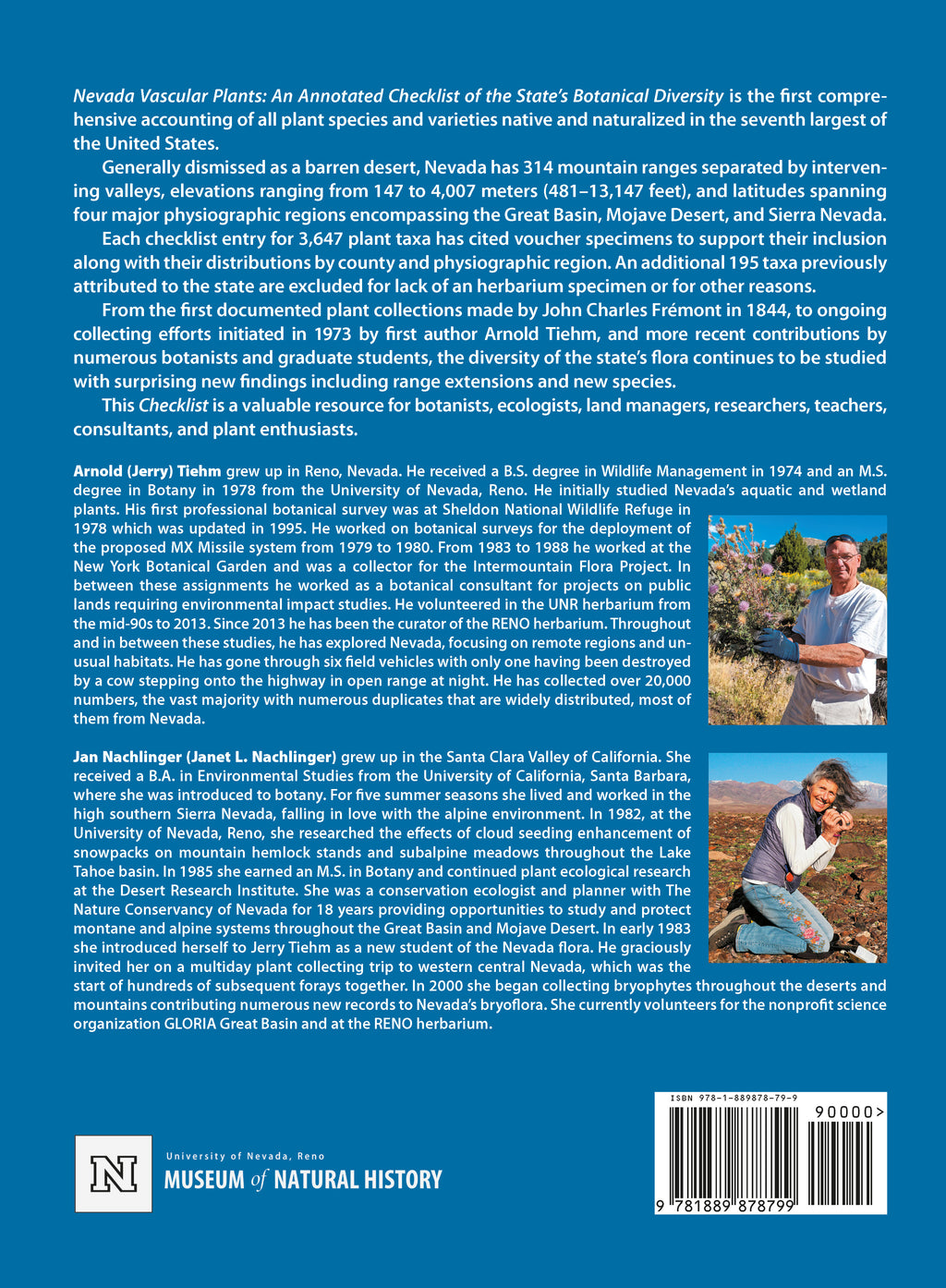 Nevada Plants: An Annotated Checklist of the State’s Botanical Diversity