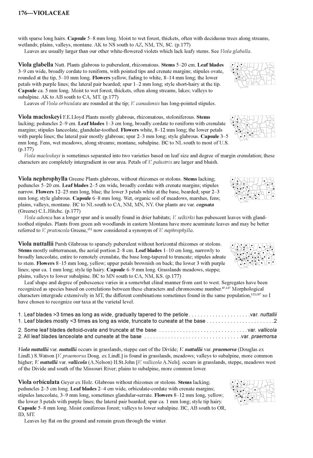 Manual of Montana Vascular Plants, 2nd Edition