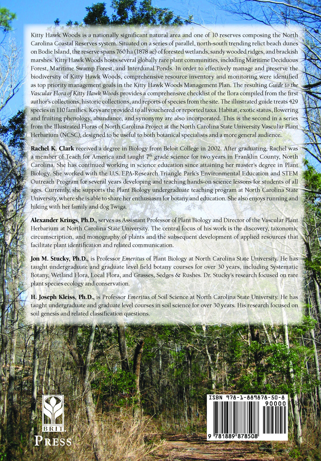 Guide to the Vascular Flora of Kitty Hawk Woods