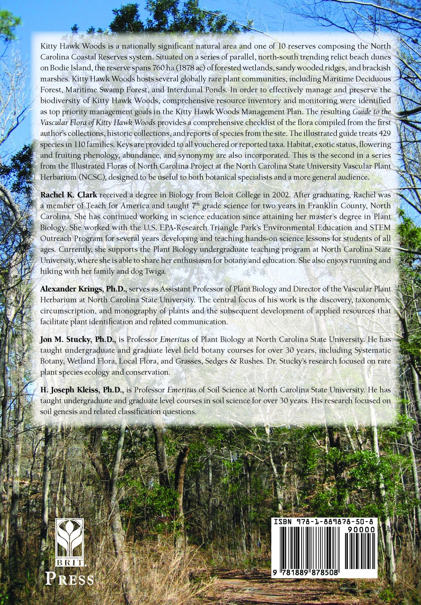 Guide to the Vascular Flora of Kitty Hawk Woods