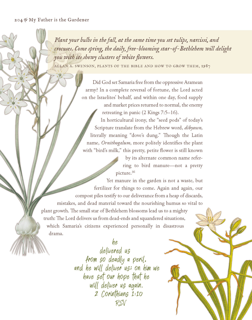 My Father is the Gardener, Devotions in Botany and Gardening of the Bible