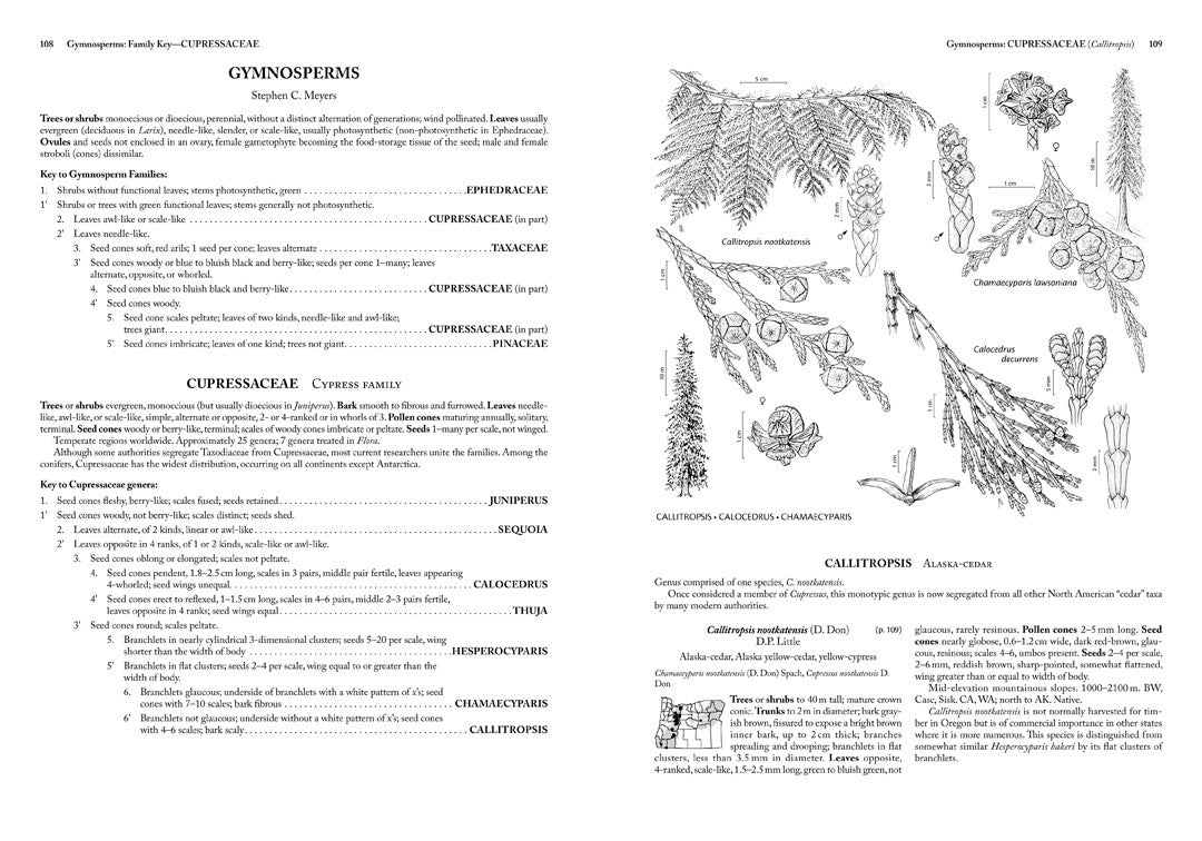 Flora of Oregon. Volume 1: Pteridophytes, Gymnosperms, and Monocots