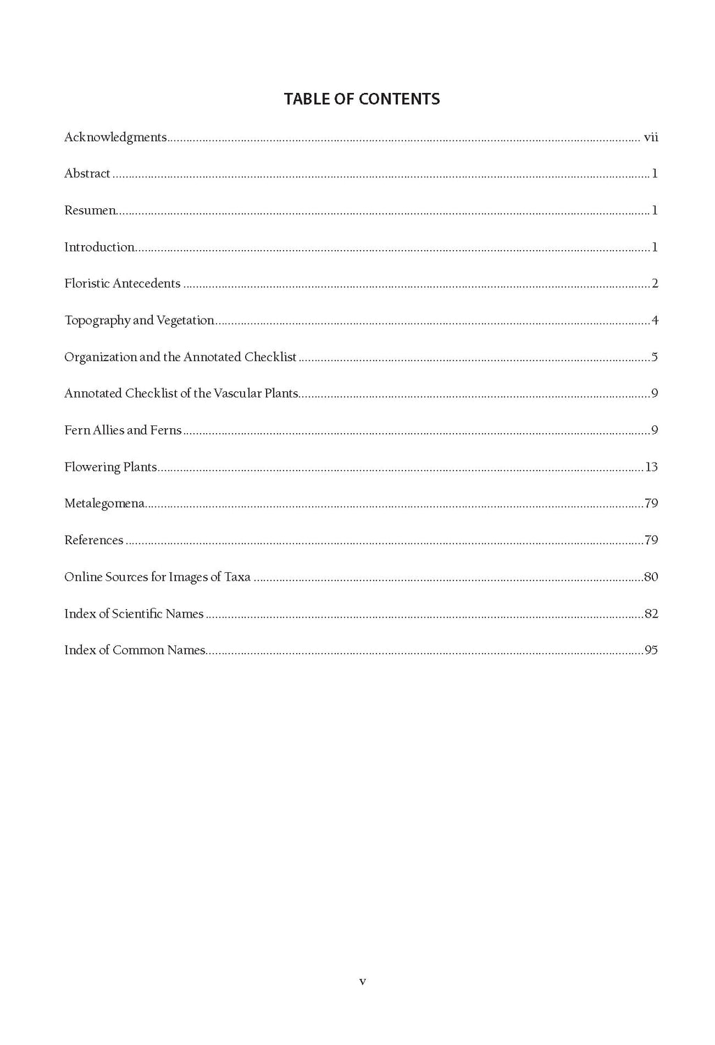 A Systematic Vademecum to the Vascular Plants of Sint Eustatius