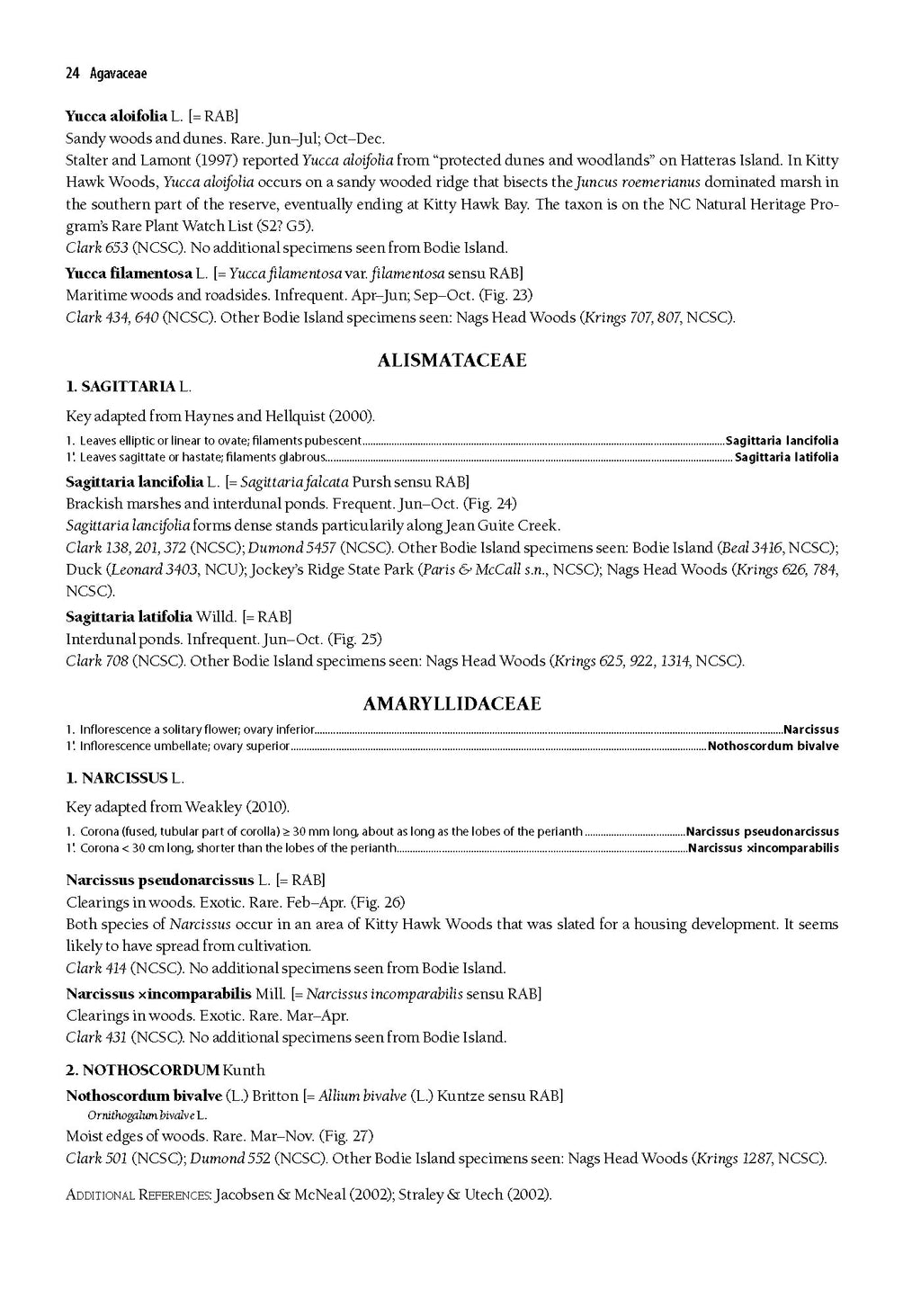 Guide to the Vascular Flora of Kitty Hawk Woods